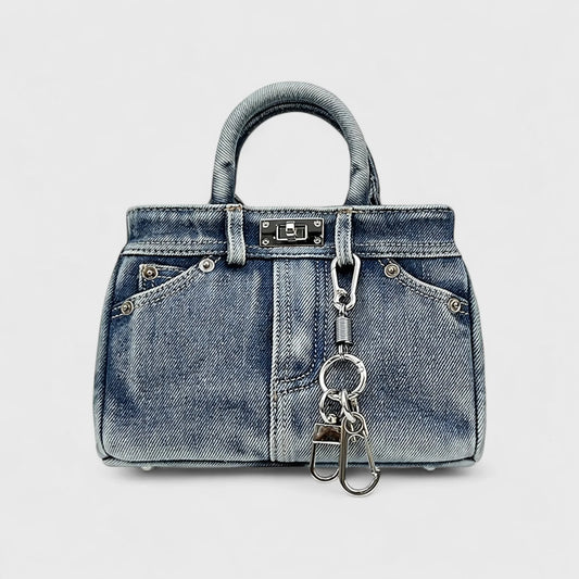 Vintage Denim Hangbag